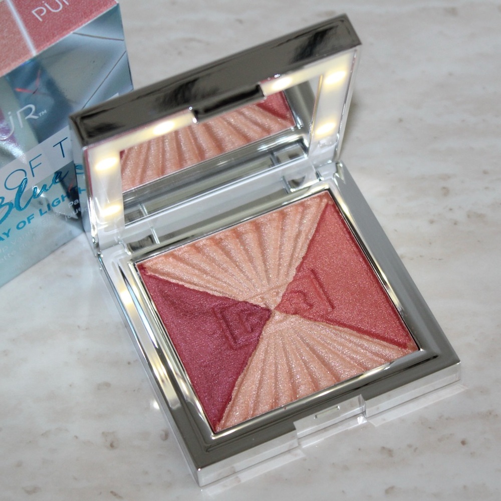 Pur Cosmetics Out of the Blue Ray of Light Light Up Vanity Blush Palette